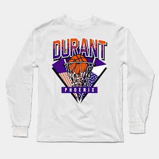 Phoenix Basketball Retro KD Throwback Long Sleeve T-Shirt